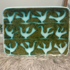 Alessio‎ Tasca Signed Hand Painted
Ceramic Italian Mid-Century Modern Wall Plate